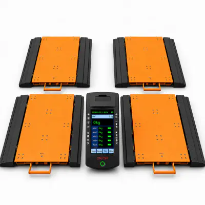 Portable Axle Scale for Truck Weight Inspection