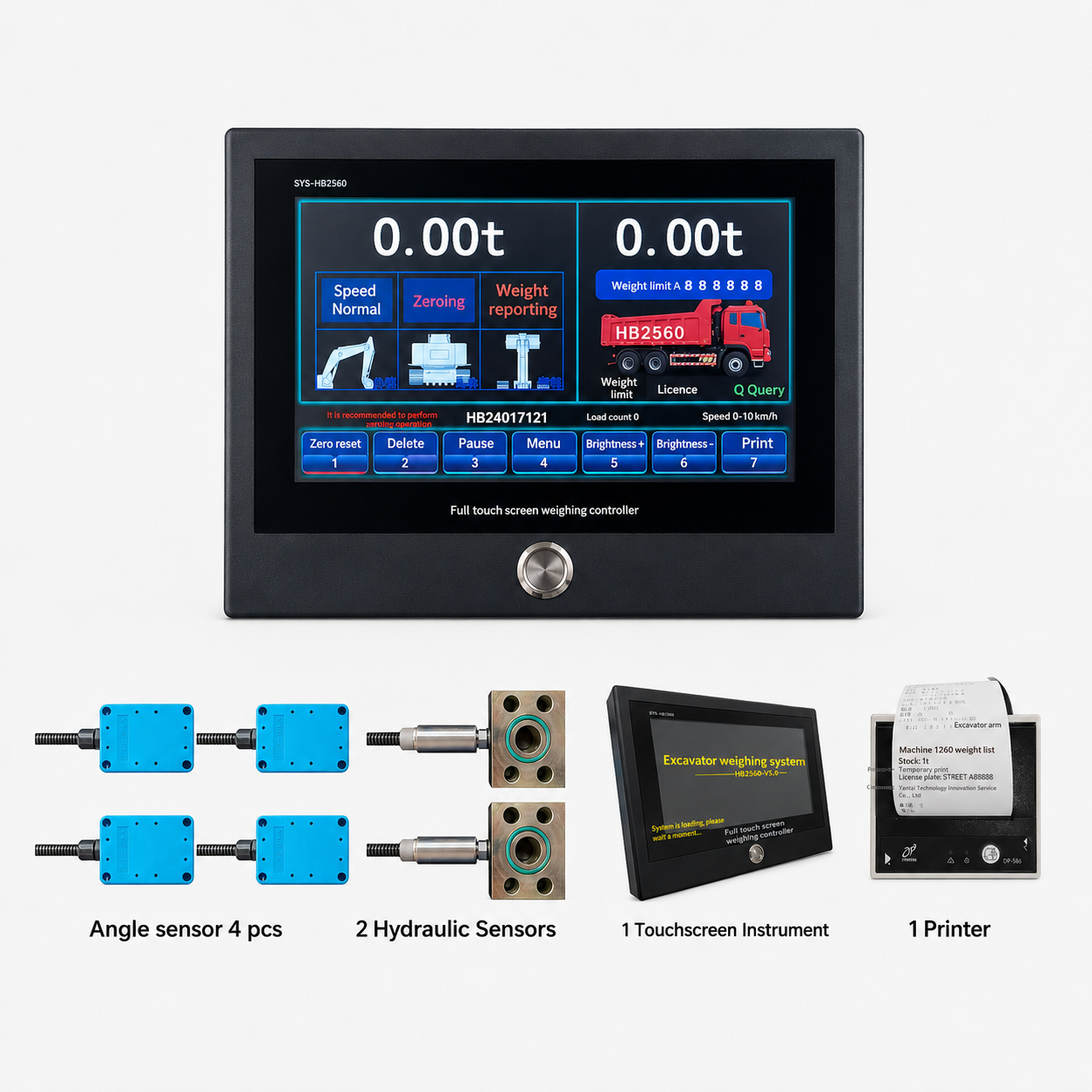 Excavator weighing system - Image 2